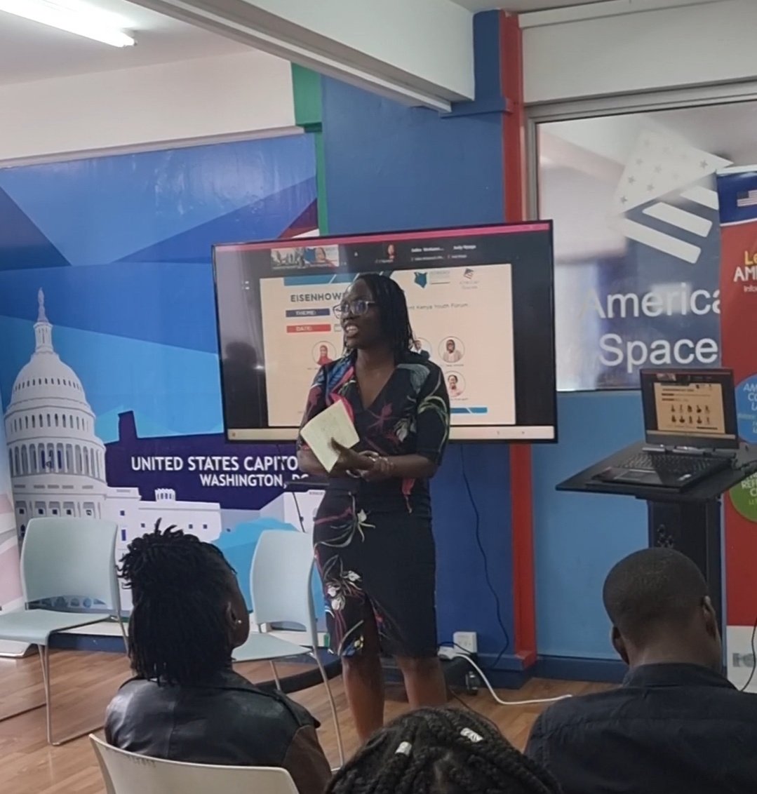 EisenhowerKenya's tweet photo. In case you missed it!
@IreneAmoke introducing the Eisenhower Fellowship and its role in engaging and inspiring leaders from across the world.
@EF_Fellows #EFDay #EFJourney https://t.co/g2fWCarfPa