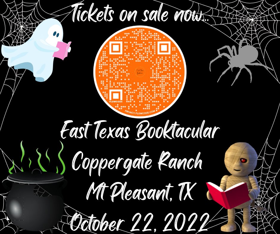 AuthorsTexas's tweet photo. In-person author event next Saturday, October 22nd, Mt. Pleasant, TX. https://t.co/fIezaZFaxe