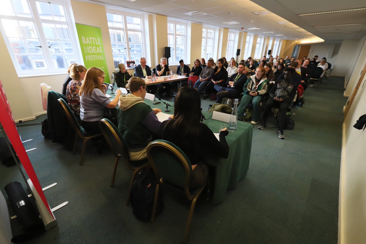 Time for the young ones to have a go. <a href="/acadofideas/">Academy of Ideas</a> #battlefest #debatingmatters Funny to think that I haven’t been a judge for more than 10 years!