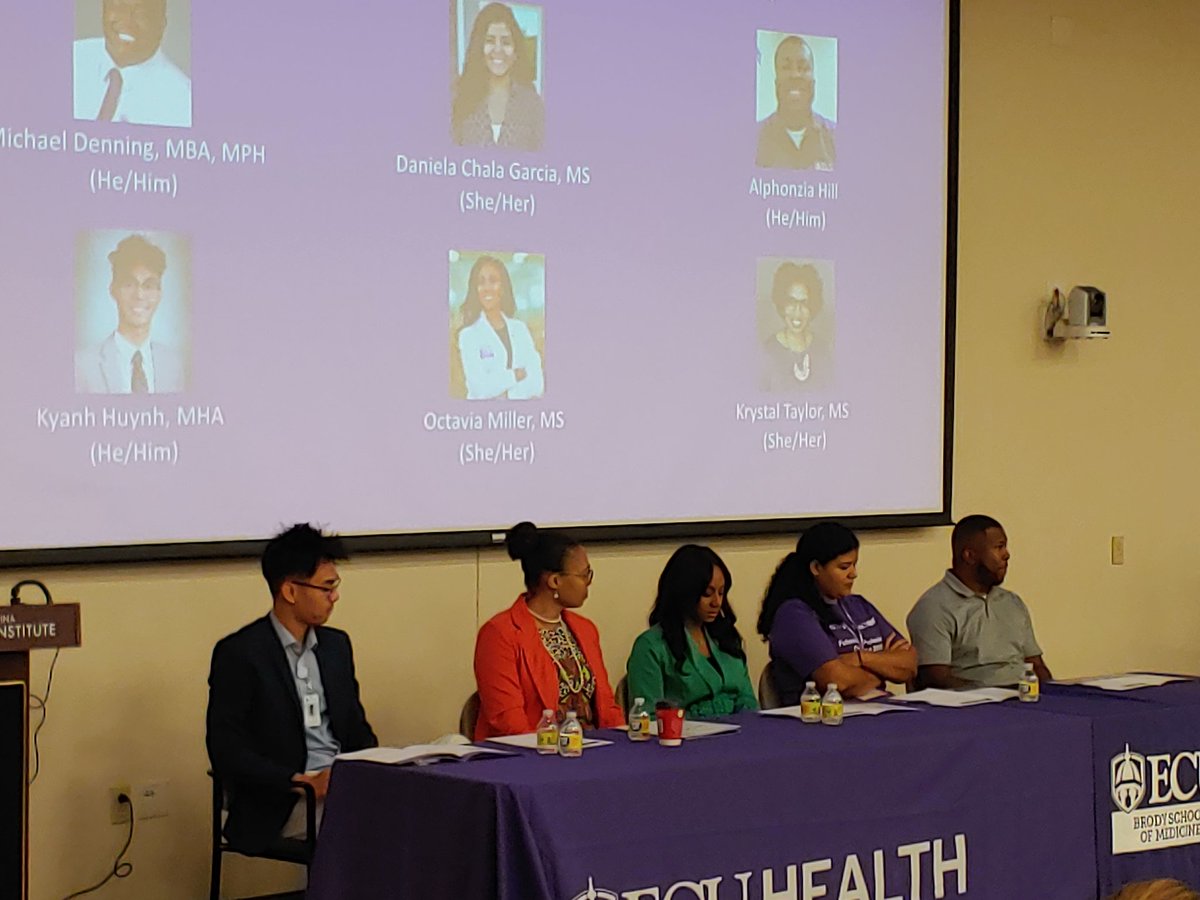CedricMBrightMD's tweet photo. Good crowd for our student panel!! Future health professionals conference @ECUHealthNC @BSOM_firstgen @ahmad_ecu_med @JSRobinsonMD @nortey_joel @L_BurlesonNC @j_tucciherron @NotSoLilMD @MichelleneEsq @AMAFound @DoctorDaleMD @DrQuinnCapers4 @ECU_BSOM_FacDev https://t.co/OJWubDXyQ4