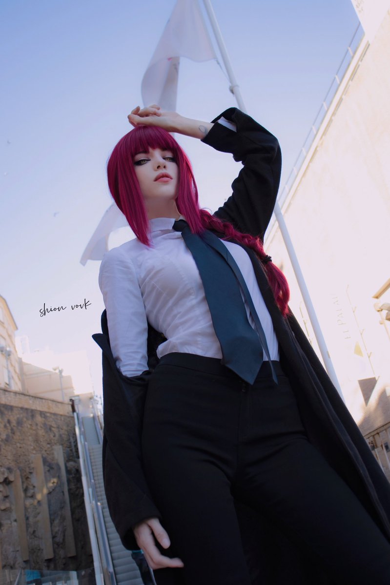 Katia on Twitter "Say βWoofβ πΆπ Here is my first Makima cosplay photo