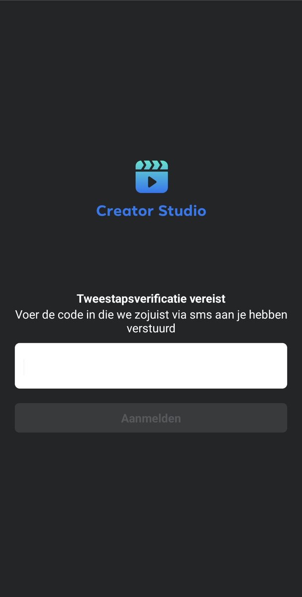 m_alberda's tweet photo. So you basically can't login to the Creator Studio app if you have enabled 2FA but do not use SMS. Because why would I use that when I have multiple @Yubico Yubikeys 🤷‍♀️

Good going @MetaforBusiness. https://t.co/h8cio86J5g