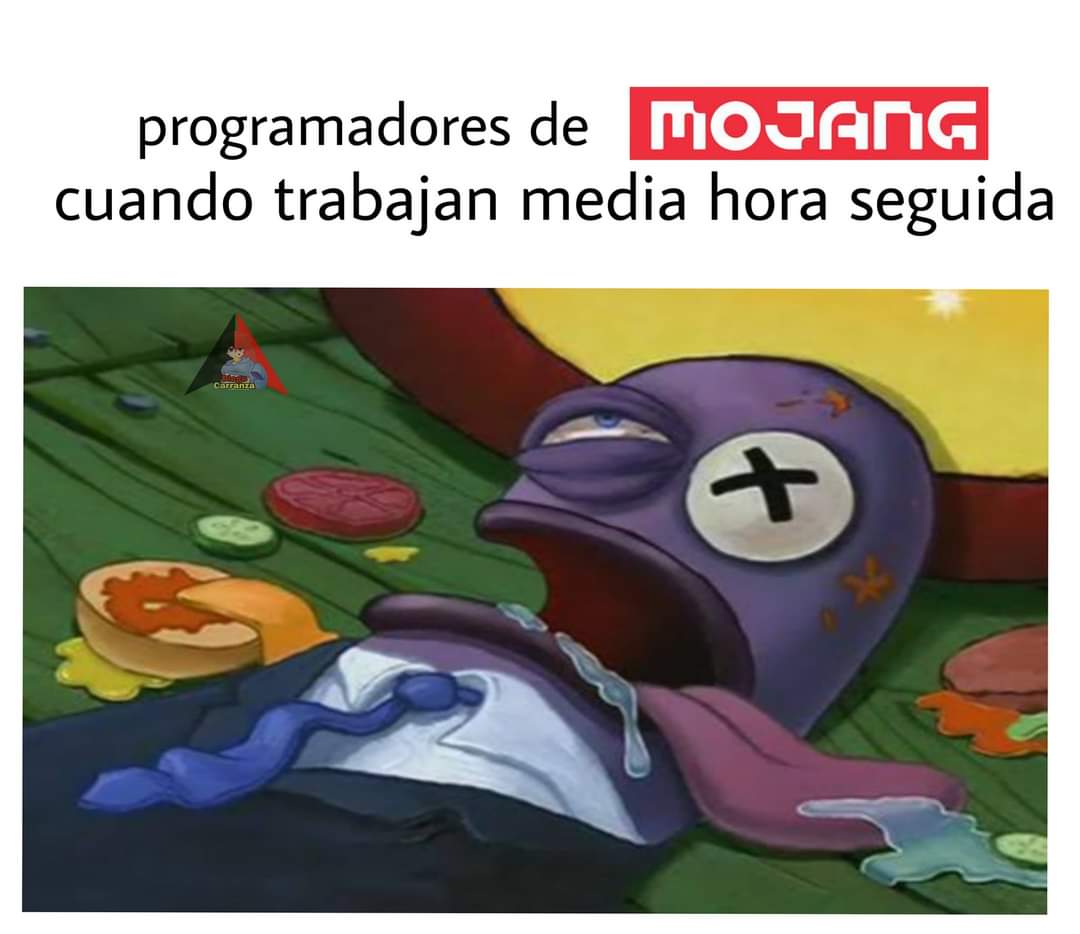 BaitmanMx69's tweet photo. #MinecraftLive2022 pinche update culera que todo lo que anunciaron son cosas que encuentras en mods
Esté meme es real jajaja https://t.co/sLMKnQyhw1
