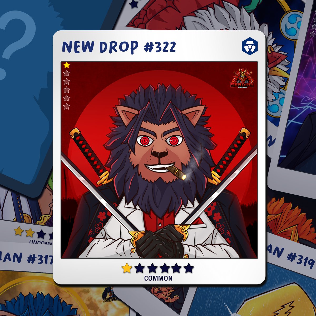 🦁New Drop📢
LION MAN #322⭐️
crypto.com/nft/collection…

#NFTs #nftcollectors #NFTartists #NFTCrypto #NFTartist #cronft #CRO #crofam
<a href="/cryptocomnft/">Crypto.com NFT</a> #cryptocomnft