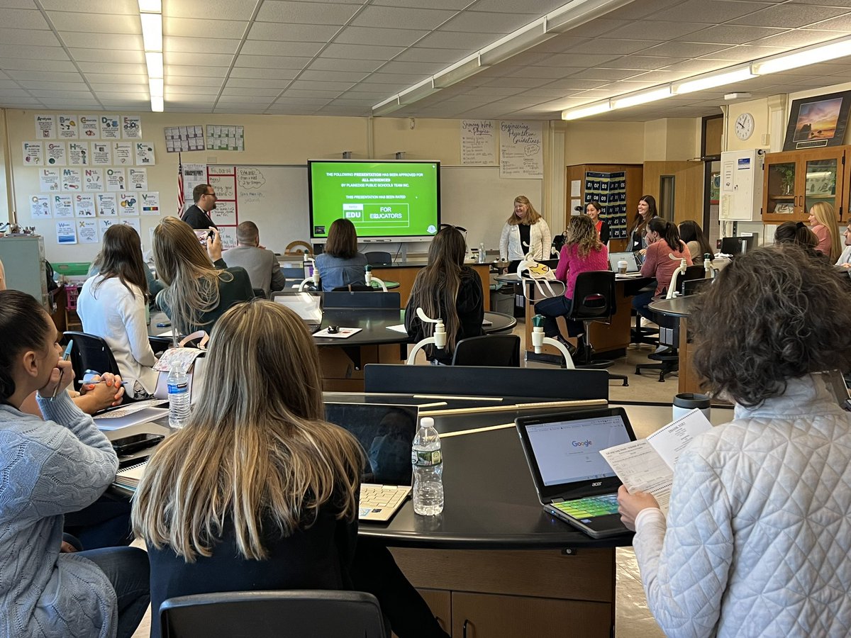 lisadepaola1's tweet photo. Great day of learning w/ my Plainedge team. Thank you @EdCampLI Amazing workshops led by our teachers &amp; other professionals across LI. Can’t wait for the next one. @Sch_Principal @East_Principal @fallonsteam1 @MrPastier @techedgemrwhite @Alexa_Stola14 @gillianleroy @KarinFey https://t.co/ODZHsQIRPi