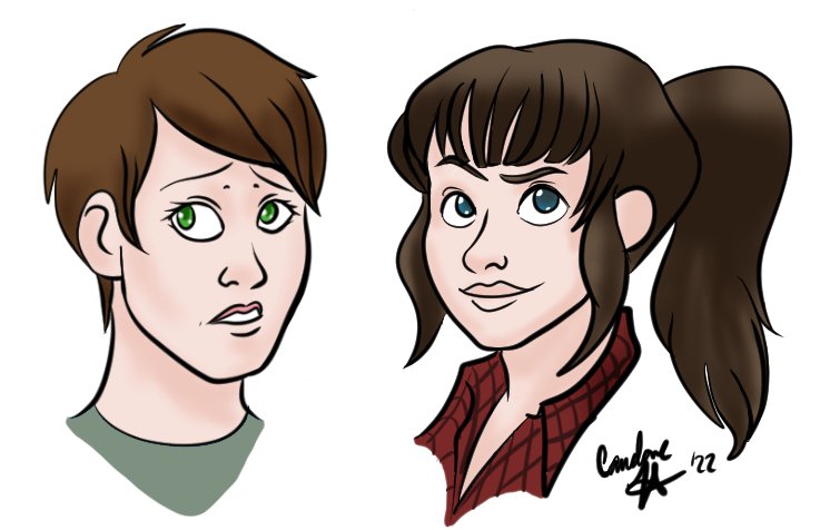 tehwonderginger's tweet photo. 🎶 Sisters, sisters, there were never such devoted sisters 🎶 #thesheridantapes #sheridantapes #katesheridan #annasheridan #fanart https://t.co/ZSWc3g3Hgv