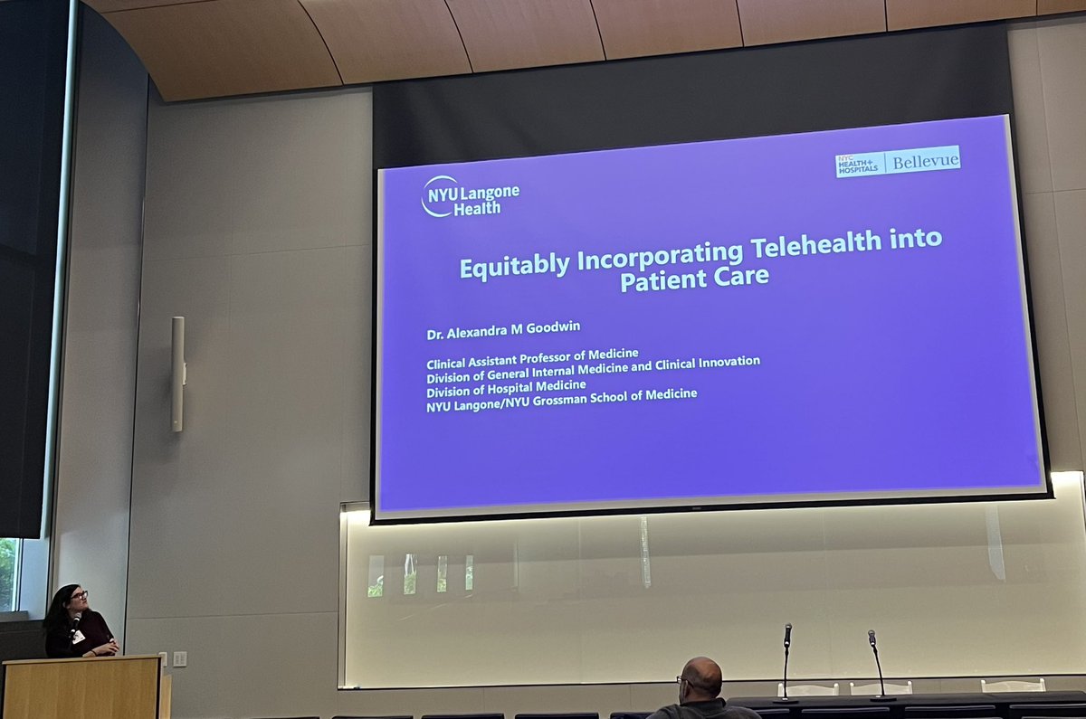 So excited to hear my co-chief and friend @AGoodwinMD speak about telehealth at @Landsberg_Soc Weekend Update #landsbergsociety #weekendupdate