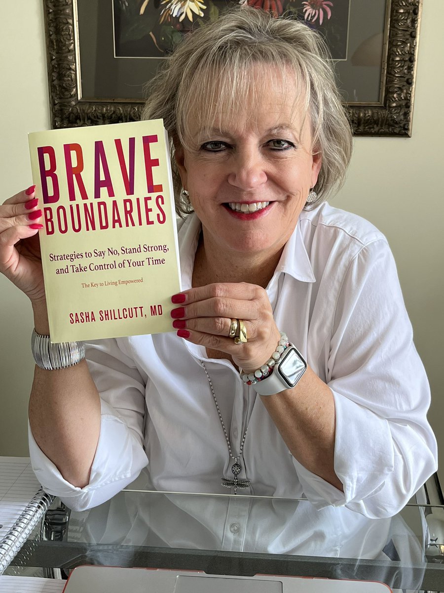So this arrived today! Can’t wait to have <a href="/SashaShillcutt/">Sasha Shillcutt MD</a> on Healthcare’s MissingLogic Podcast! 📺🎧🎤
<a href="/MissingLogicLLC/">MissingLogic, LLC</a> <a href="/polaritytracy/">Tracy Christopherson</a> 
#BraveBoundaries #BraveEnough #MissingLogic #WorkLifeBalance 💖