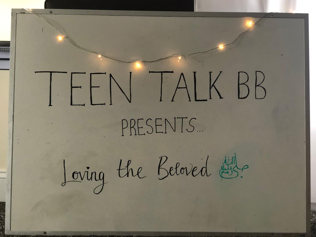 TeenTalkBB's tweet photo. Alhamdulillah, refreshing to have a session after so long. Jazakilllah khayr to all those that came! May Allāh swt grant us His shade on a day where there will be no other shade other than His shade ❤️❤️❤️ https://t.co/WuDuSGrLmG