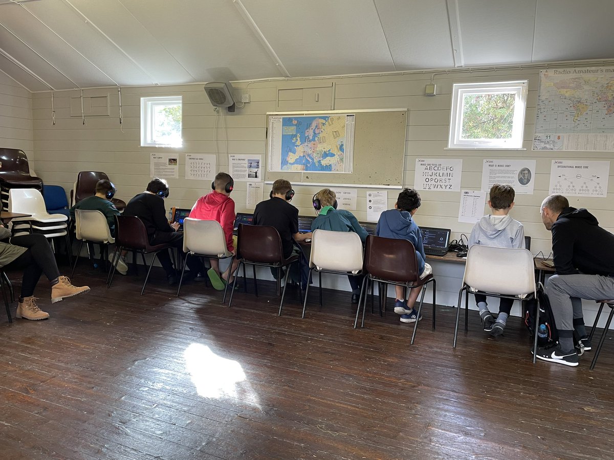 centurionsesu's tweet photo. GB1DS station on air today and tomorrow at 1st Dunmow Scout HQ. Active on mostly @ScoutWired Discord, IRC, 2m, 40m and Echolink today. Listening on QO-100 and hopefully active on D-STAR tomorrow. Contacts from Braintree to Louisiana &amp; Australia @ChelmsfordARS @badars_M0XG https://t.co/43vwNUccjp