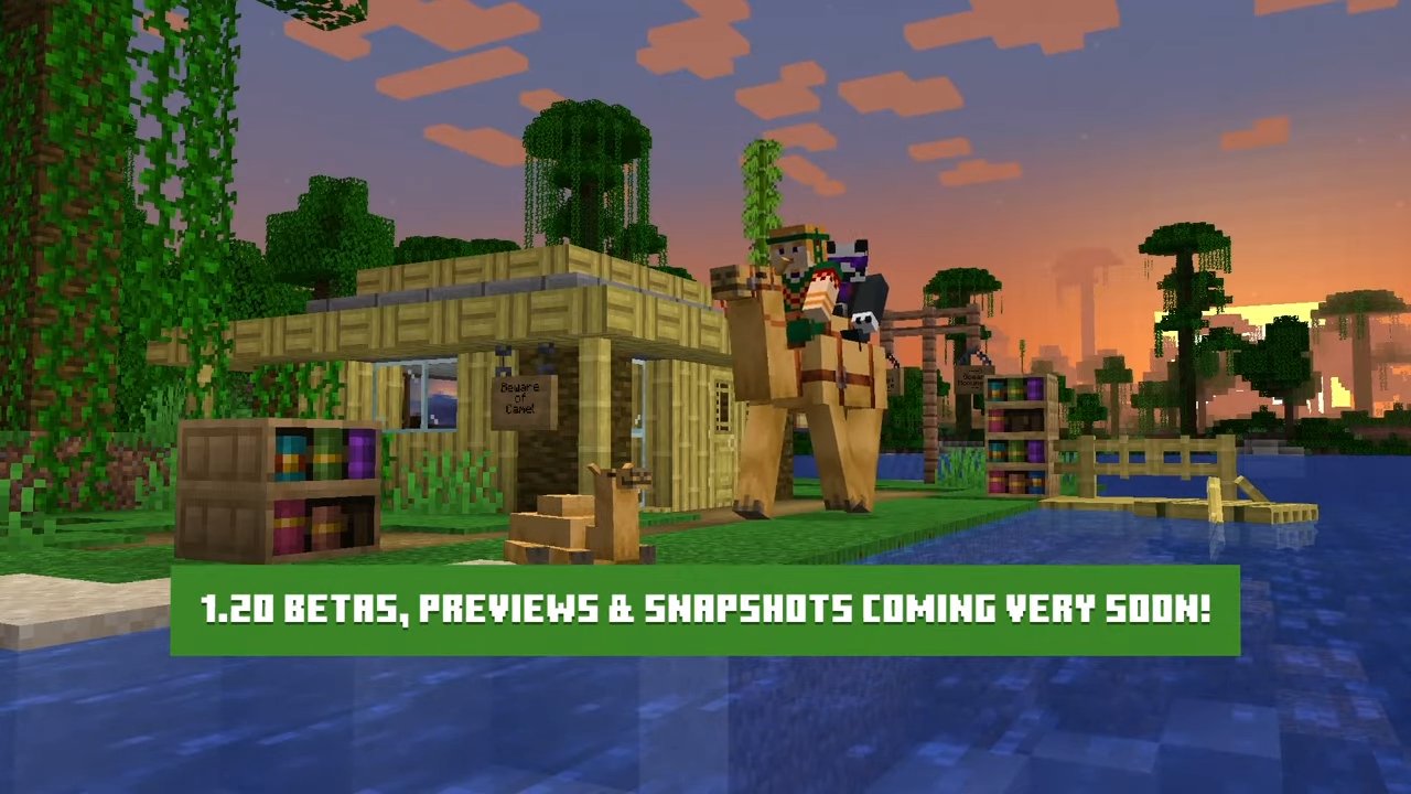 Minecraft update version 1.20 update coming in 2023, first details