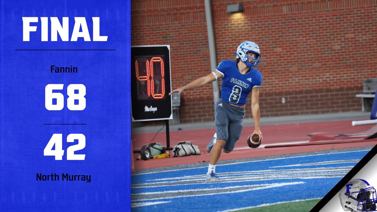 BELIEVE! 

Homecoming win ✅ 
School Record 68 Points ✅