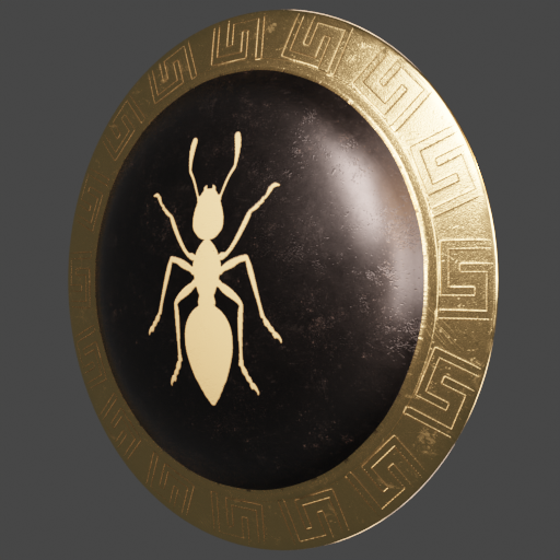 Inertians57's tweet photo. Greek Hoplon #RobloxUGC #RobloxDevs #ROBLOX #Greek #ancientgreece #ancient https://t.co/eukea9B1K2