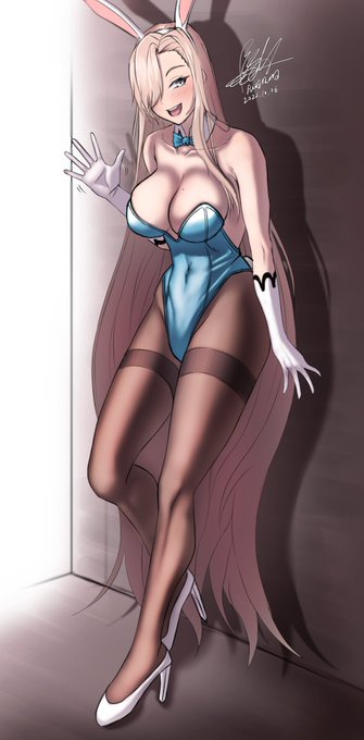 バニーガール·アスナrkgk 🐰
#ブルアカ 