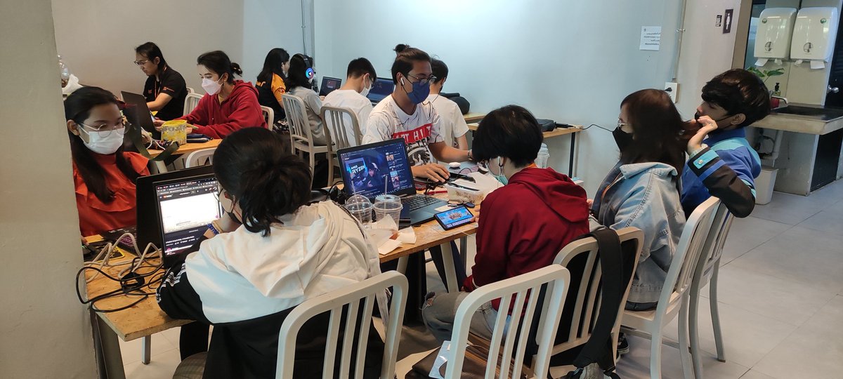 adadigiove's tweet photo. ให้ผมจัดอีก 100 ครั้งผมก็จะทำอีกครับ
#AdaBrain #GameJams2022
ขอบคุณทุกเสียงหัวเราะของผู้ร่วมงานทุกท่านครับ https://t.co/q7lzEvKYy1