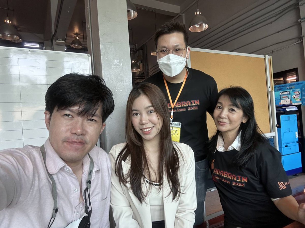 adadigiove's tweet photo. ให้ผมจัดอีก 100 ครั้งผมก็จะทำอีกครับ
#AdaBrain #GameJams2022
ขอบคุณทุกเสียงหัวเราะของผู้ร่วมงานทุกท่านครับ https://t.co/q7lzEvKYy1