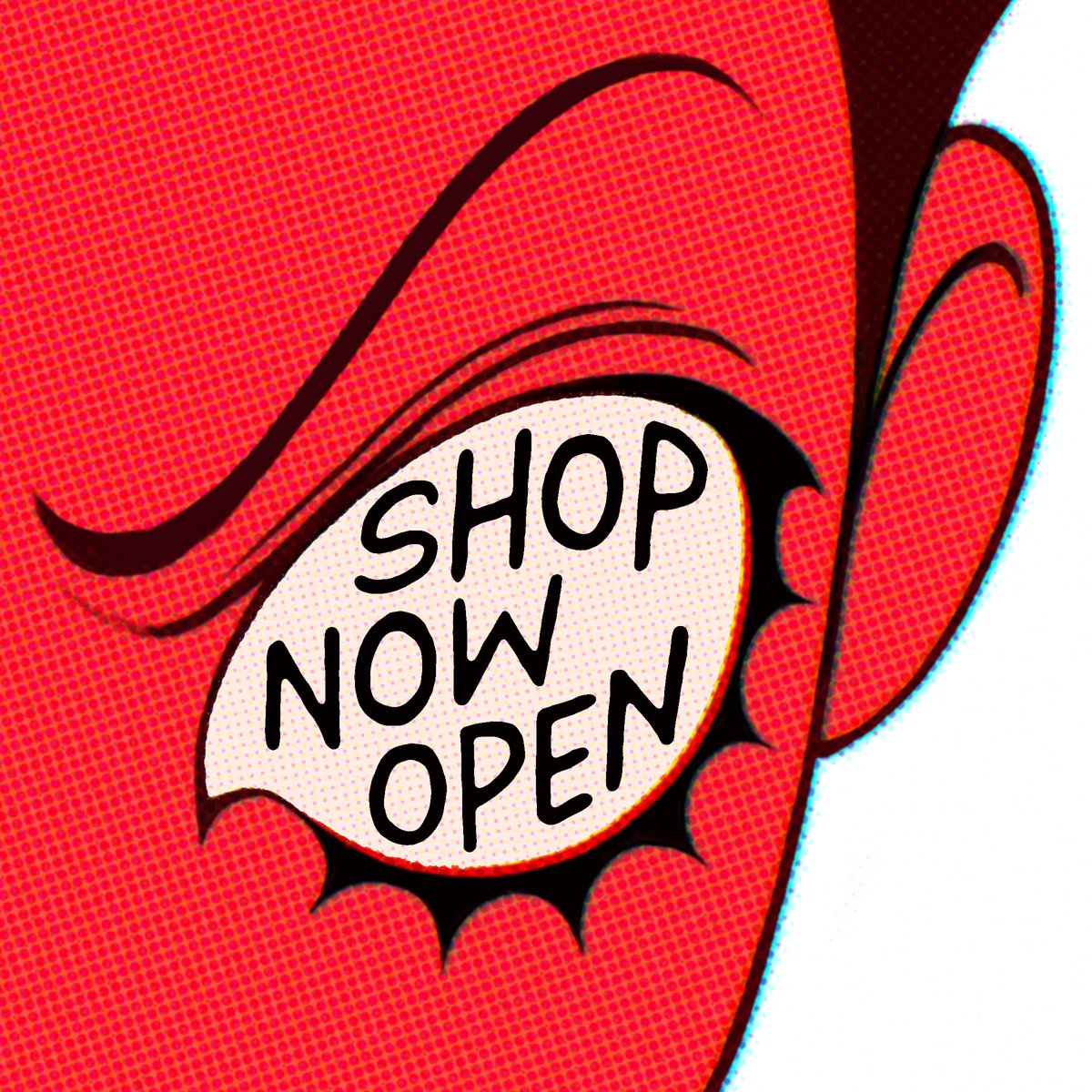 「shop now open! 」|svvのイラスト
