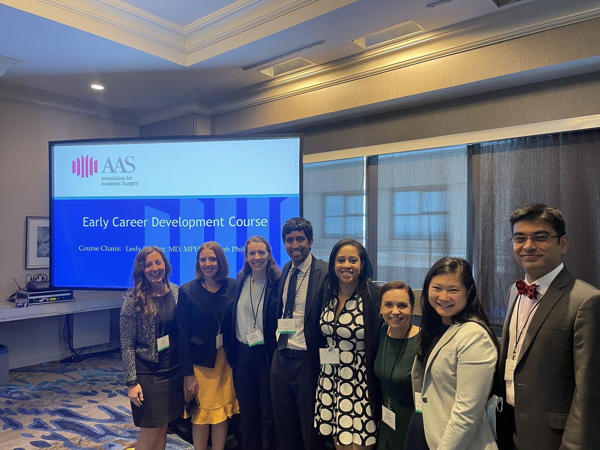 Katherine McElroy, MD (@kemcelroymd) on Twitter photo Strong representation from the <a href="/UABSurgery/">UAB Surgery</a> crew at the #AASFallCourses2022 #EarlyCareerDevelopmentCourse.
Leaders today. Leaders tomorrow. Strong representation from the <a href="/UABSurgery/">UAB Surgery</a> crew at the #AASFallCourses2022 #EarlyCareerDevelopmentCourse.
Leaders today. Leaders tomorrow.