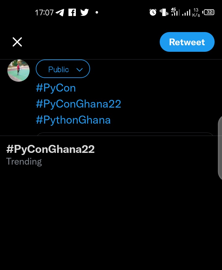 danieljatuat's tweet image. Congratulations to us all 👏

We are trending

#PyConGhana #PyConGh  #PyConGhana22 #PythonGhana