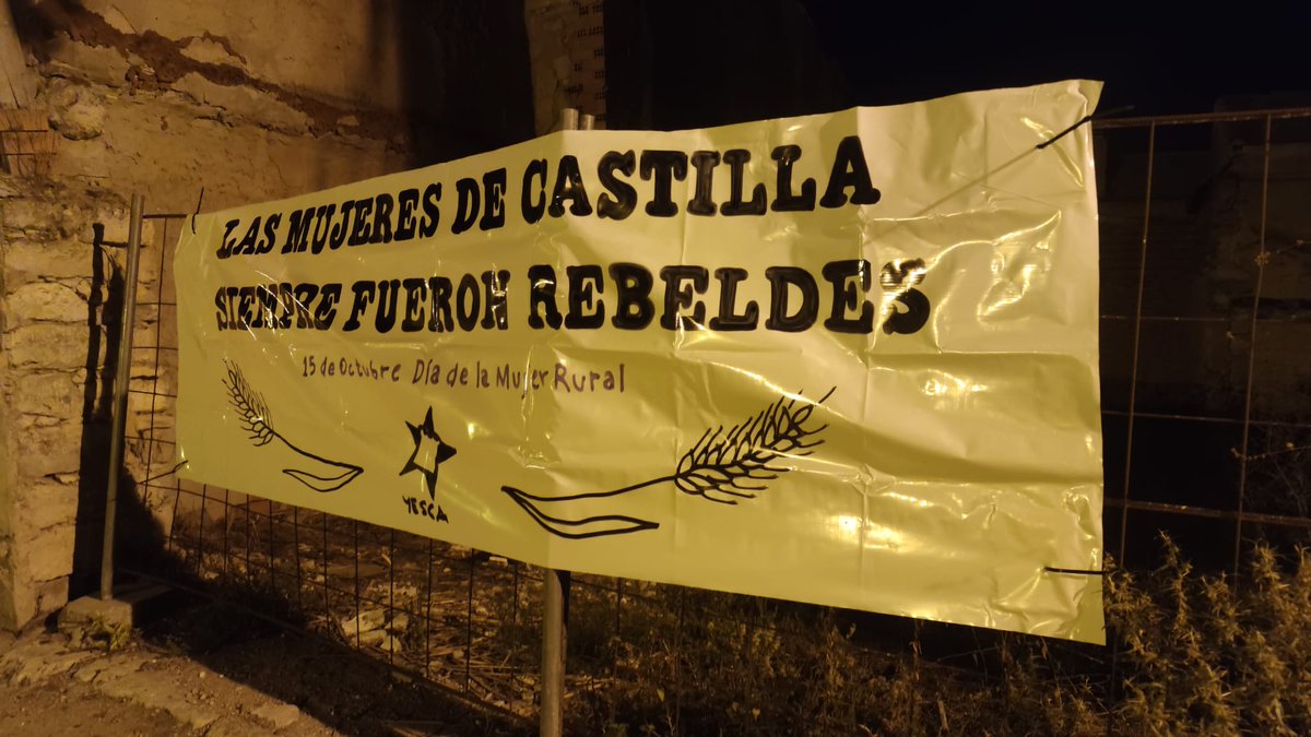 15 de octubre, Día de la Mujer Rural.

🔥📢♀️

Fuensaldaña
Cigüñuela
Villanubla
Wamba