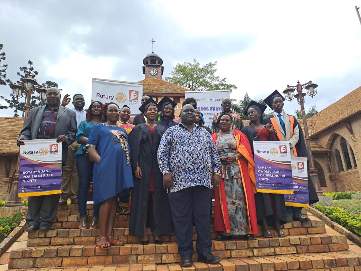 Rotary Vijana Poa (@rotaryvijanapoa) on Twitter photo <a href="/Rotaryvijanapoa/">Rotary Vijana Poa</a> Graduates at UCU after the completion of Enterprise Development and Mindset Change👏 <a href="/Rotaryvijanapoa/">Rotary Vijana Poa</a> Graduates at UCU after the completion of Enterprise Development and Mindset Change👏