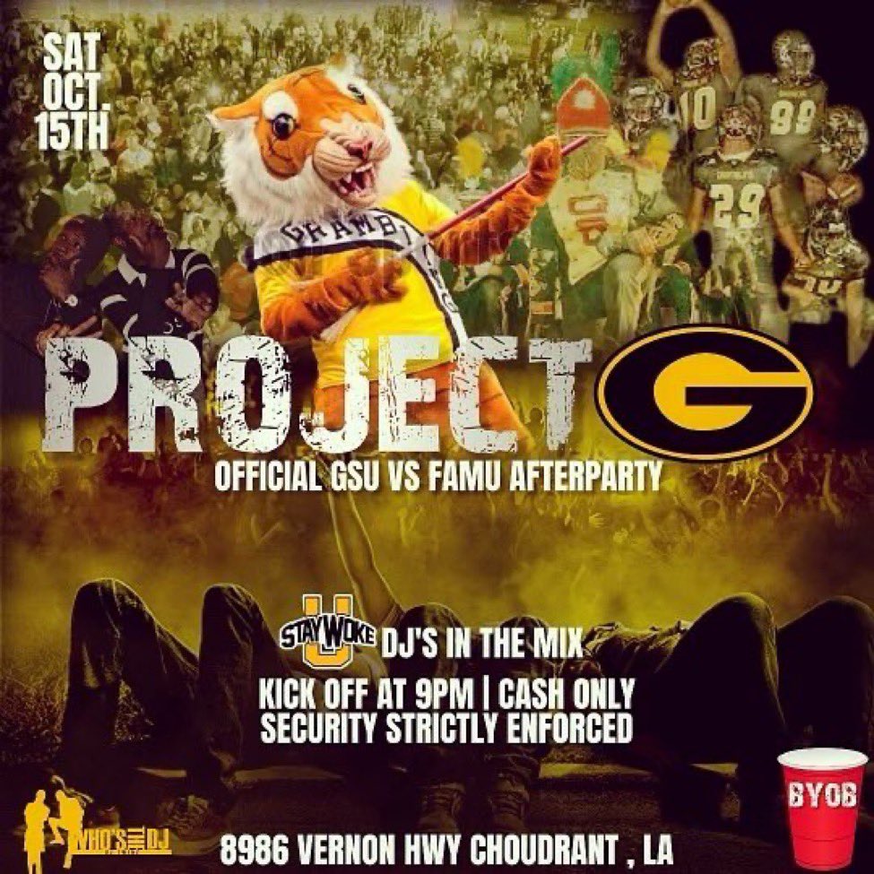 PGDime's tweet photo. #GramFam FIRST HOME GAME AFTERPARTY‼️ GATES OPEN AT 9 #StayWokeDJs n DA mix #ProjectG @godjtwin318 @godjtwin2hot SECURITY STRICTLY ENFORCED RT RT RT RT RT RT CASH ONLY ‼️ https://t.co/llskHLorwI