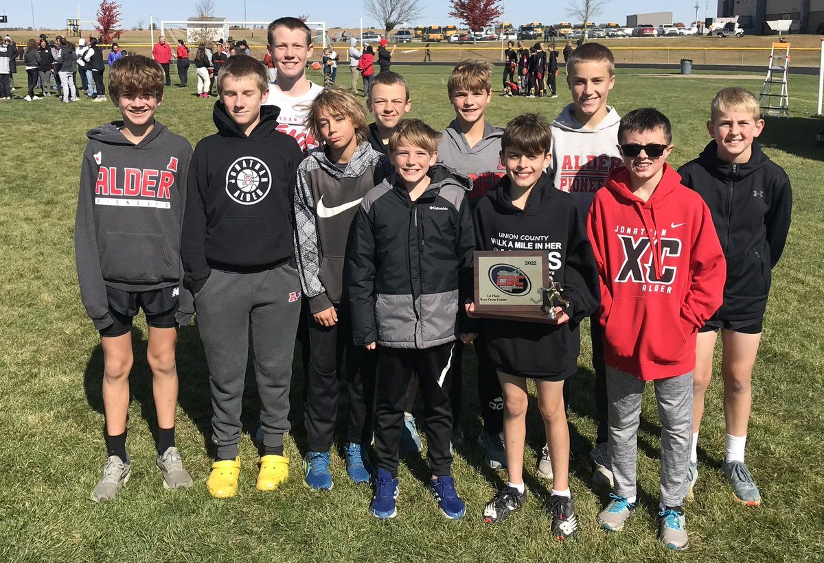 scottmoyer22's tweet photo. Congrats to our boys XC tem for winning the CBC championship today! https://t.co/CJq0EzOKxj