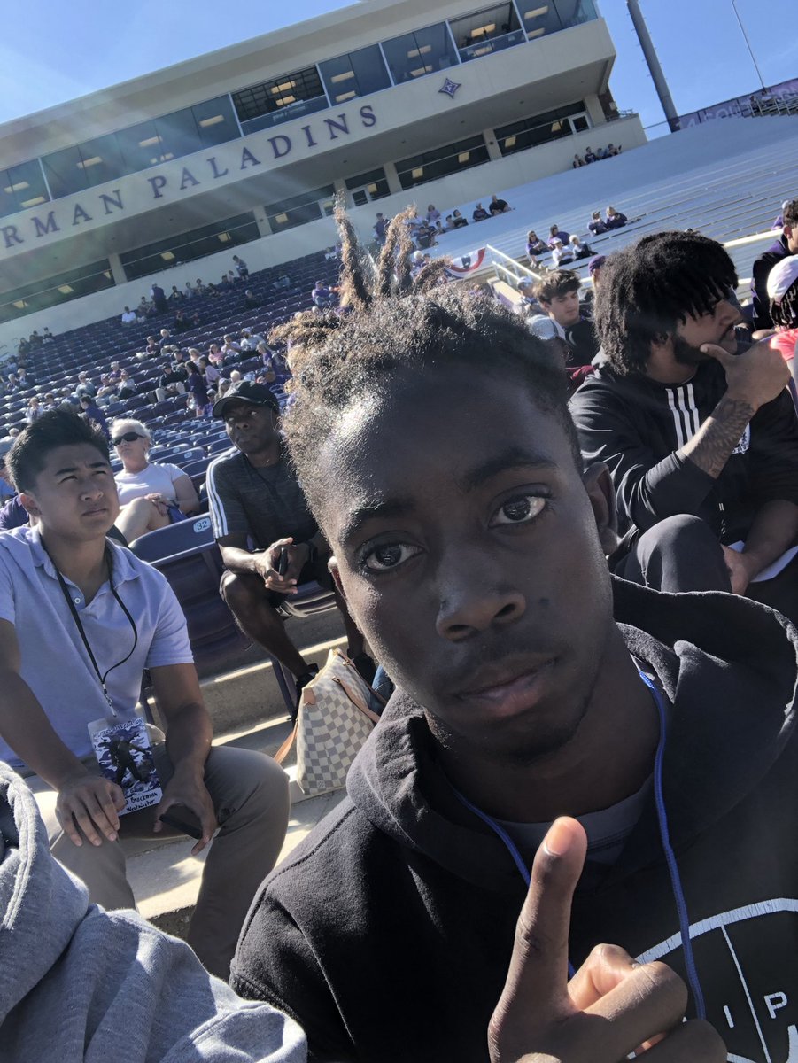Furman University…I appreciate the love! #unofficialvisit #8  Ranch Life!!! <a href="/WGRanchFootball/">Wiregrass Ranch High School Football</a>