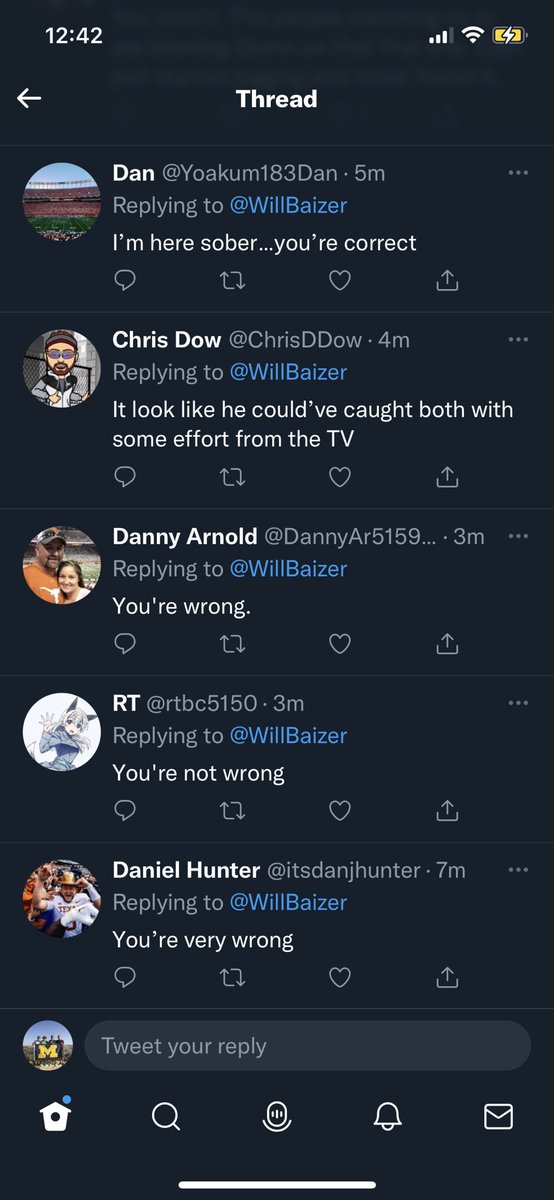 JesseBuller's tweet photo. @WillBaizer At least everyone is in agreement https://t.co/cl0dbOTeXR