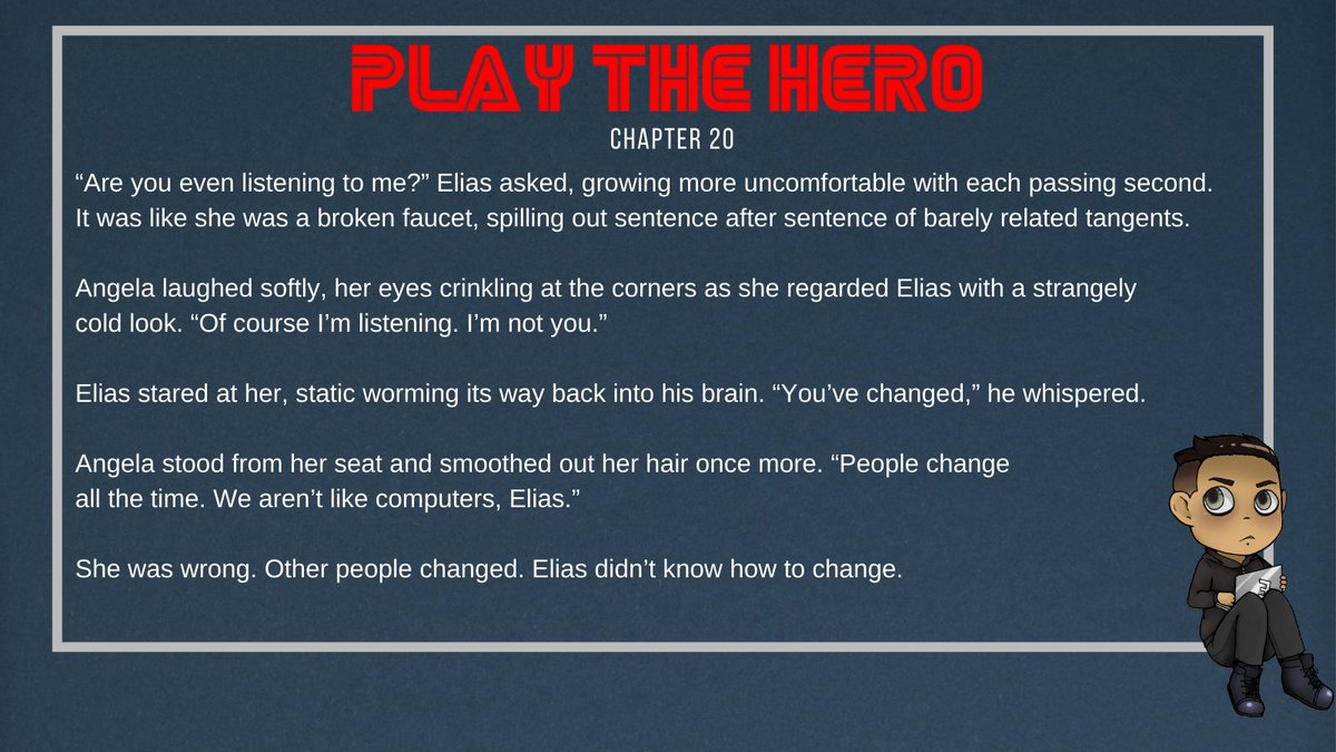 PentheDragon's tweet photo. @Zeiskyte Chapter 20 of Play the Hero! Things... are complicated.

💿https://t.co/MOyXmoH61d https://t.co/gD2vPP8ewK