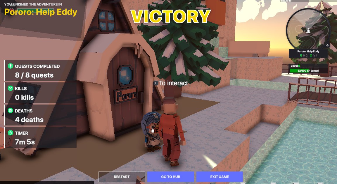HokuNaru's tweet photo. @TheSandboxGame I just finished my quest on Pororo experience on the #SandboxAlphaS3 for a chance to win a Season 3 Alpha Pass! Here I am with a cute Pororo. Check out my screenshot!

#Pororo https://t.co/JXo8igsKx9