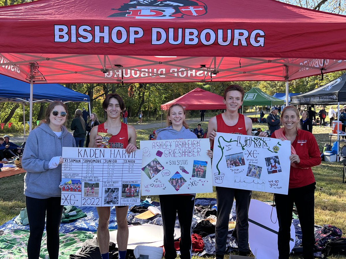FearTheCavalier's tweet photo. We celebrated our
X-Country Seniors Luke Fister, Kaden Harvie and Ashley Greishaber today. And we also took home some hardware. Medals were won by:
Anna Tatko
Ashley Greishaber
Jaden Wong
Emily Faletti and
Kaden Harvie
What a Great day! https://t.co/X0lQrxsVuS