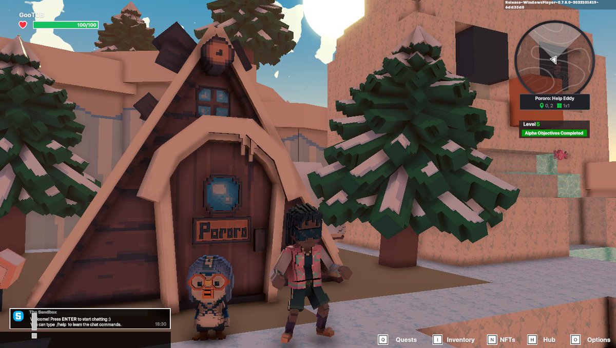 GooTOB3's tweet photo. @TheSandboxGame I just finished my quest on Pororo experience on the #SandboxAlphaS3 for a chance to win a Season 3 Alpha Pass! Here I am with a cute Pororo. Check out my screenshot!

#Pororo https://t.co/AvuoRP1cTs