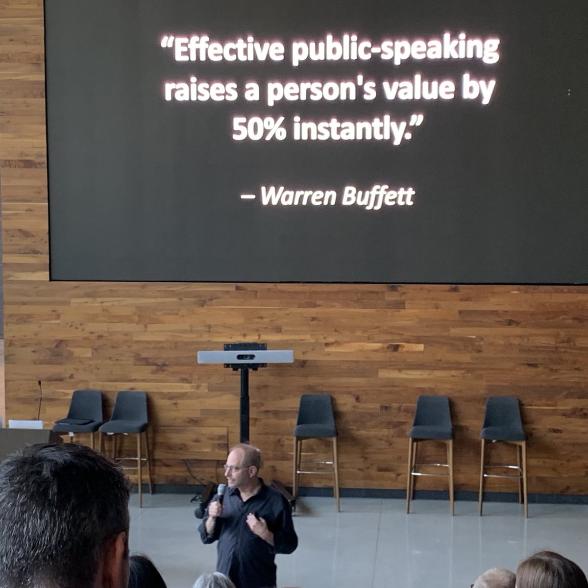 chuckatlanta's tweet photo. David Eckoff has consistently been one of the best presenters here at -#PCAMPATL .  Did not disappoint this morning! https://t.co/5WmrOrzfAf