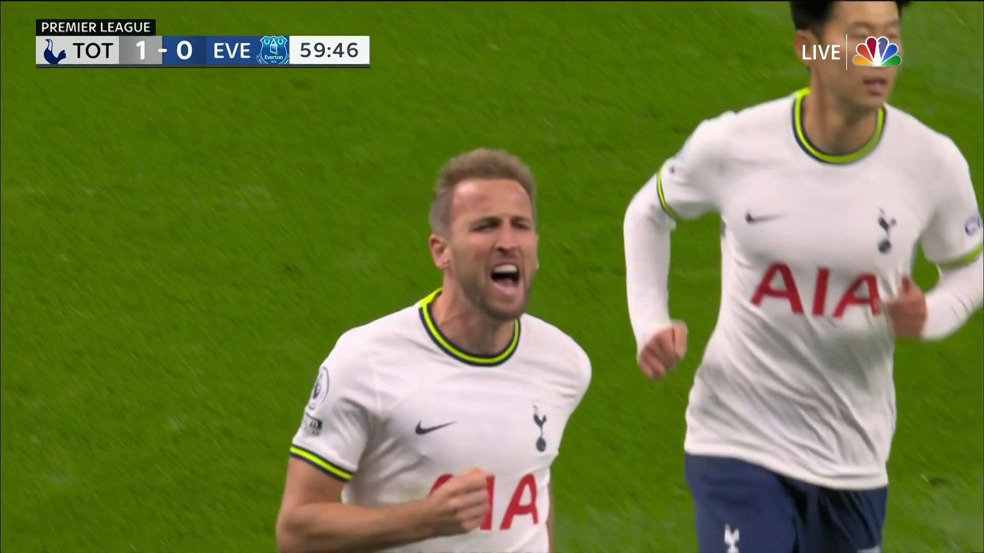 Goals in five straight Premier League matches for Harry Kane. 💥

🎥: @NBCSportsSoccer