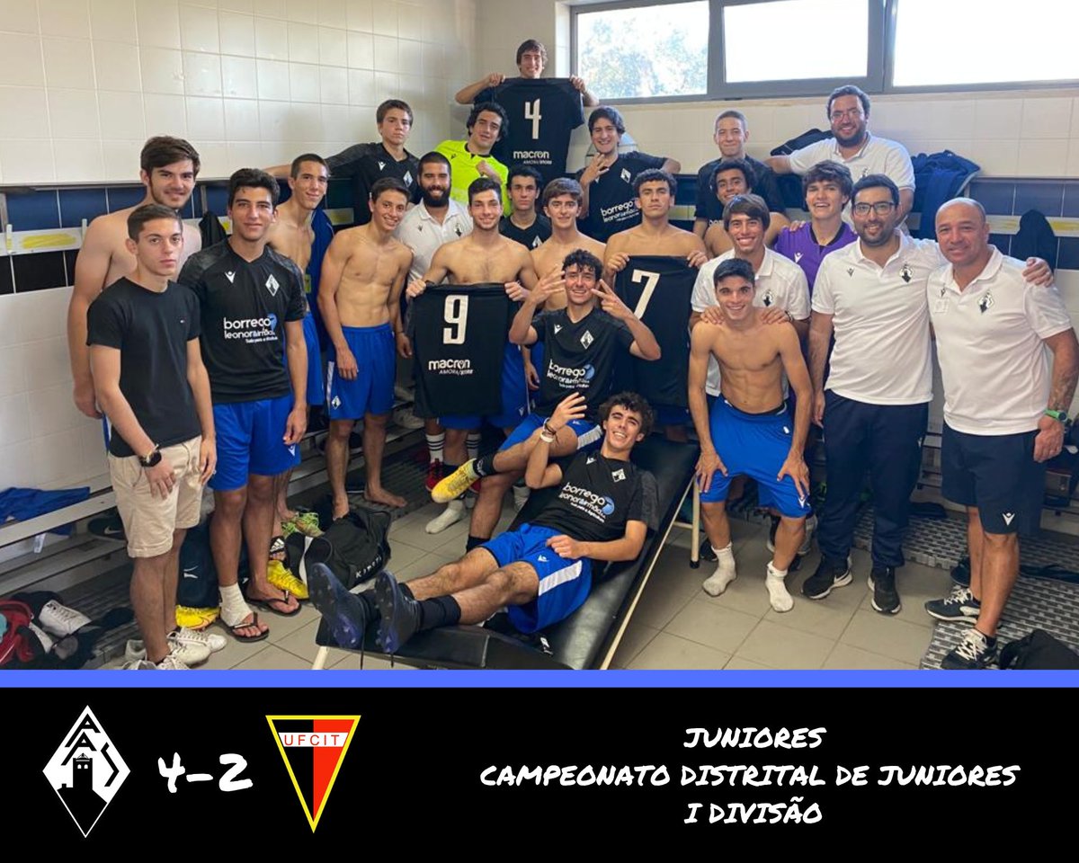 AASantarem's tweet photo. ⚫🔵 Resultado Final
⚽ Ass. Acad. de Santarém - União de Tomar
Miguel Gonçalves (2), Duarte Carreira e Francisco Rabuge 💪
#SomosBriosa #MDPDA https://t.co/2YK5wv623v