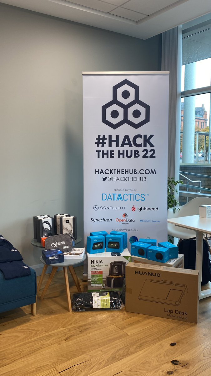hackthehub's tweet photo. 10 hours in to our #Hackthehub22 Hackathon and what a great day we have all had so far!! A big thank you to @Datactics_ for hosting and all the other companies involved! #fintech #hackathon #belfasttech https://t.co/sRVVOBgIEd