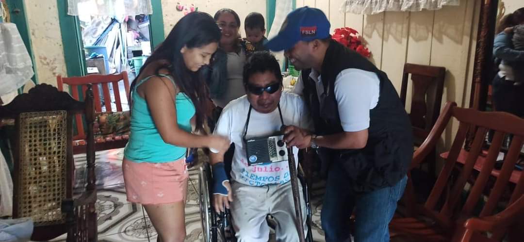 bonanza_red's tweet photo. Gobierno Sandinista a través de promotoria Solidaria de Juventud Sandinista Entrego medios auxiliares a Personas con necesidades especiales en el municipio de Bonanza
#OctubreVictorioso https://t.co/qK5nIjlk0q