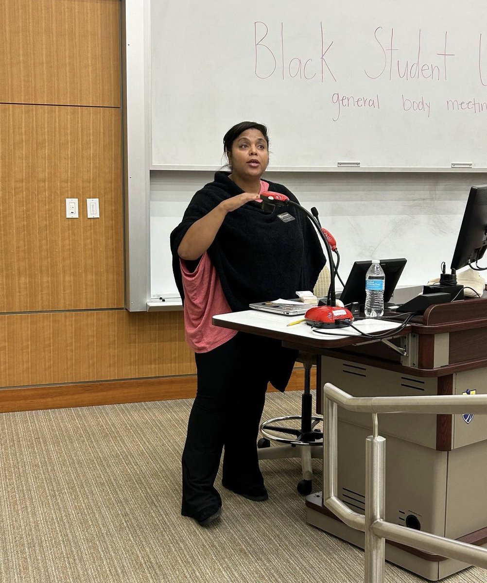 uncg_bsu's tweet photo. Thank you to everyone who came out to our second General Student Body Meeting! We really loved seeing you wear pink for Breast Cancer Awareness Month.

We’d like to thank Ms. Jennifer Brown from @uncg_counselingservices 
We gained such valuable insight on the importance of — https://t.co/mSQrt3NaFp