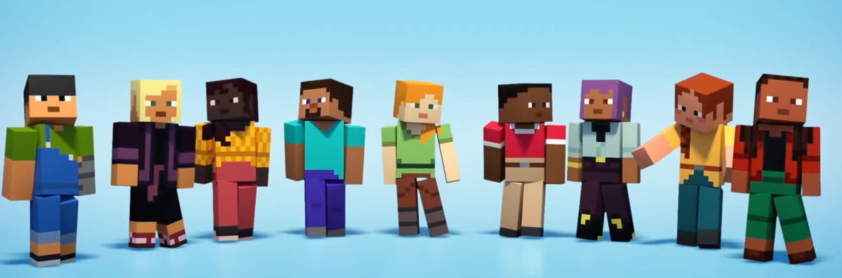 Graf72_de's tweet photo. 7 neue DEFAULT SKINS in #Minecraft! Ein bissl wie #fortnite 😅
#MinecraftLive2022 #Minecraftvote #MinecraftLive2021 #MinecraftMobVote #GermanMediaRT #twitchde #default #skin #mobvote #mobvote2022 #sniffer https://t.co/T9562AoTpn