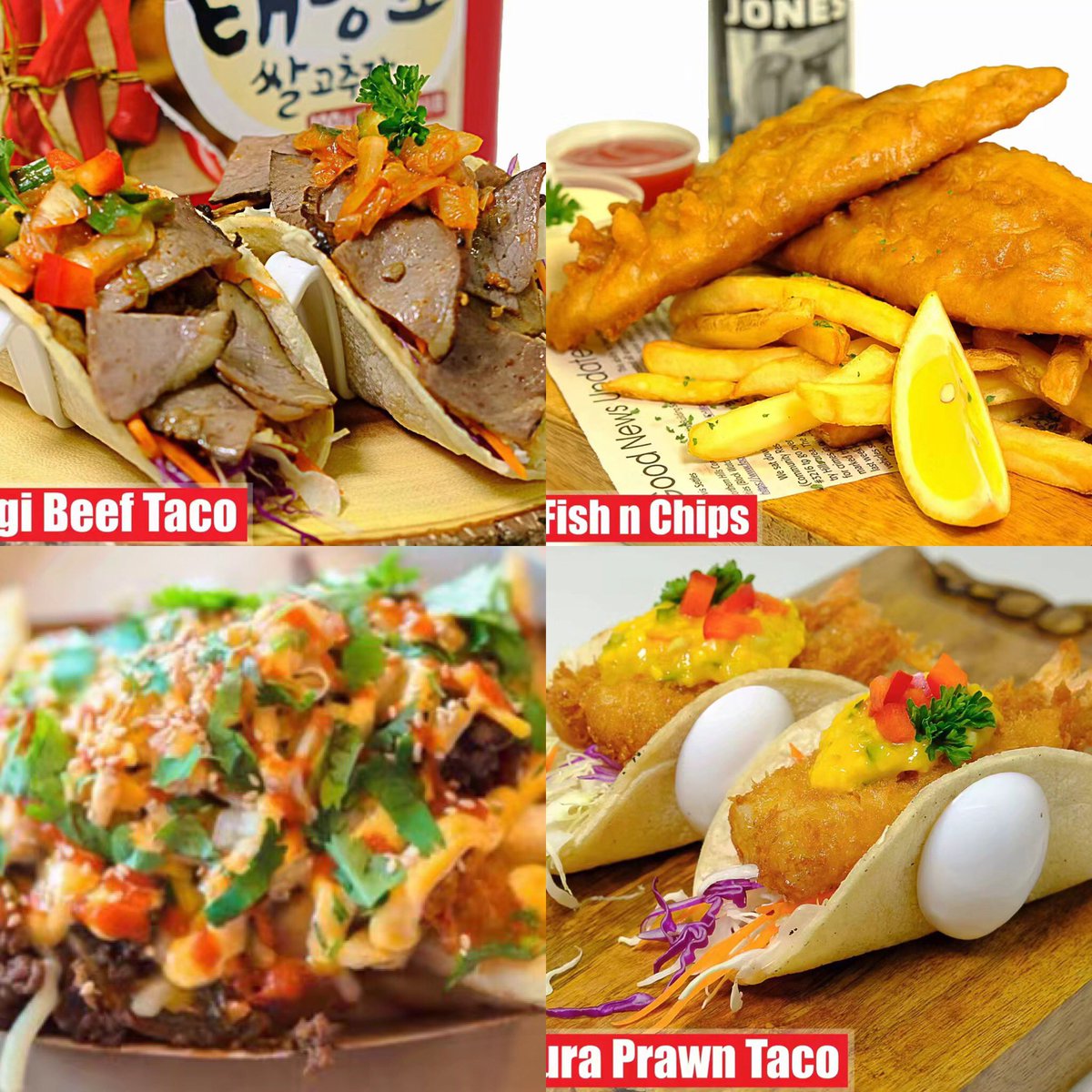 Come see us this weekend in front of BMO centre Hall D for our signature #mangofishtaco#fishnchips#kimchifries