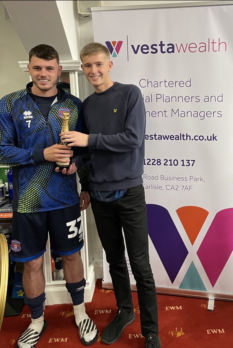 🍾 <a href="/VestaWealth/">Vesta Wealth</a> man of the match for <a href="/JackStretton4/">Jack Stretton</a> 💙 #cufc
