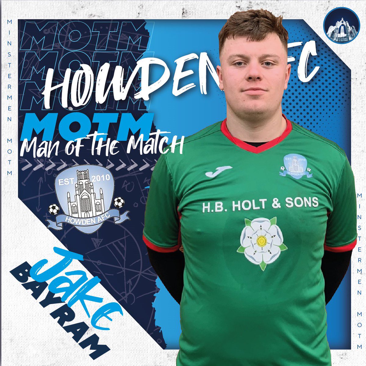 AFCHowden's tweet photo. We have lift off 🚀

The #MinsterMen recorded their first victory of the season with a 3-1 win over @heslingtonfc 
@SamSchofie (2) &amp; @robbietom93 on target. 

#UTMM 🔵⚫️ https://t.co/c9hSme2UqW