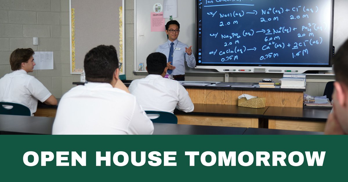 Saint Joe's Metuchen on Twitter "Our annual Open House is TOMORROW