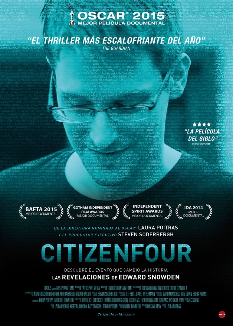 Citizenfour (2014)

النوع: وثائقي/ سيرة ذاتية 
التقييم: 8⭐ 
فيلم مذهل👌قصة حقيقية👏 

👩🏻‍💻بدأت القصة عندما تلقت مخرجة محترفة رسالة من شخص أطلق على نفسه إسم المواطن الرابع ليخبرها أنه يملك معلومات تخص أنشطة خطيرة للعديد من الأجهزة الأمريكية👨🏻‍💻 

#توصيات_سينمائية