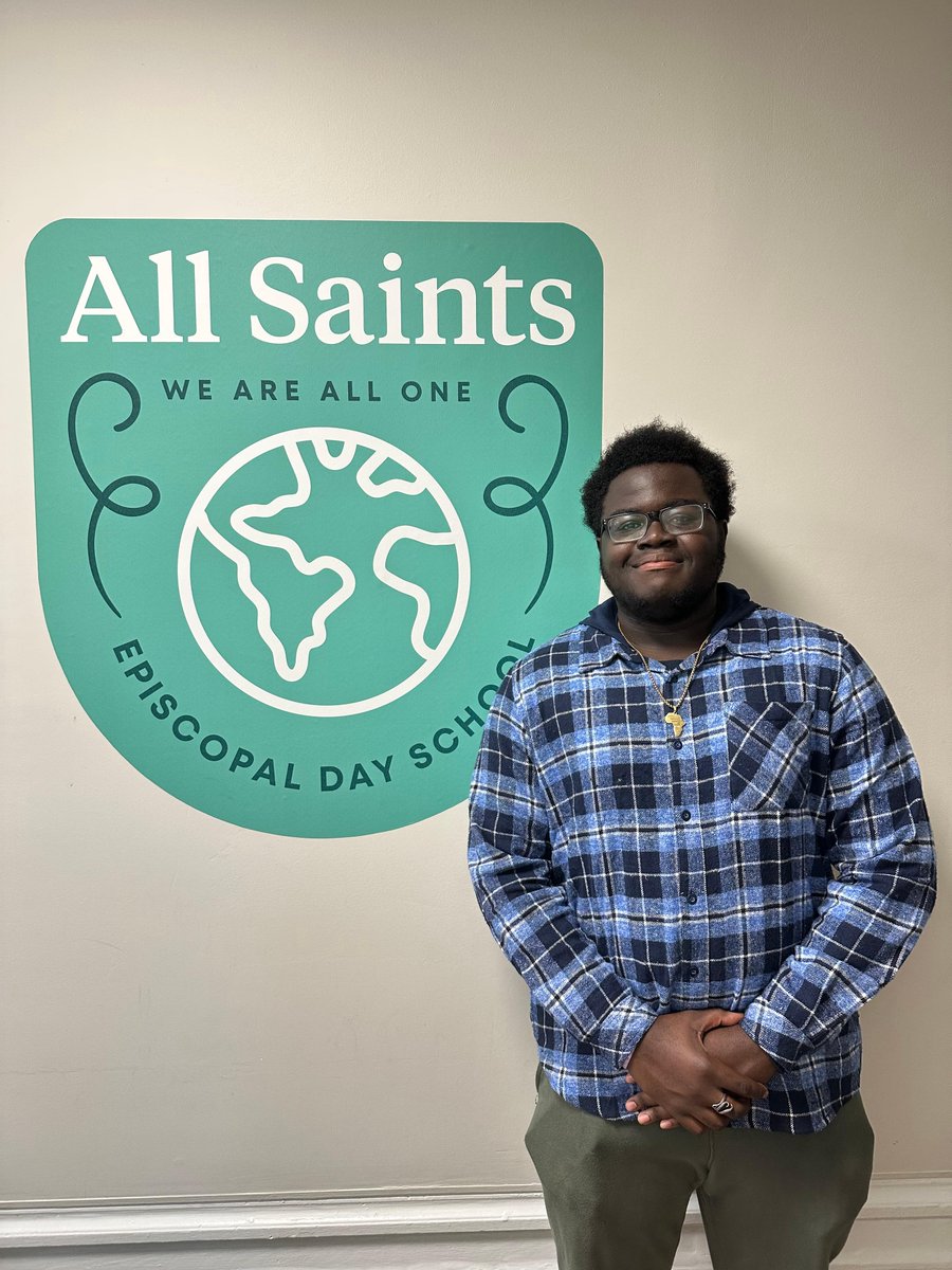 ASEDSHoboken's tweet photo. It is always a nice treat when alum come to campus! Kofi, ASEDS Class of 2018, stopped by for a visit. He is currently a freshman at Villanova University. Thanks for stopping by Kofi! #ASEDS https://t.co/CjzxyI7Rkz