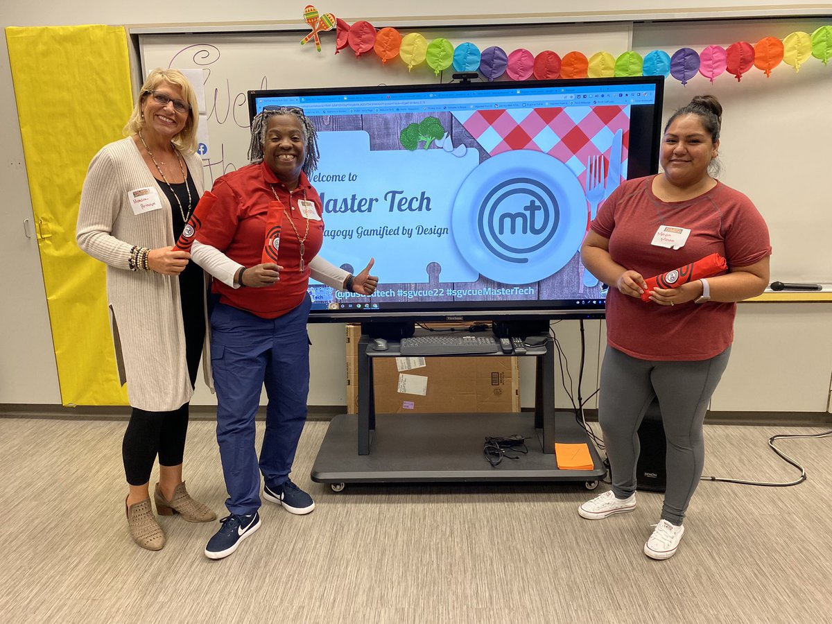 And the #SGVCUEMasterTech winners are @dr_andrews70 Mayra Moran and @monica_principe! Thank you for your participation in @SGVCUE @AprilBuege @GenaeFernandez @JustinEdTech1 @PUSDEdTech