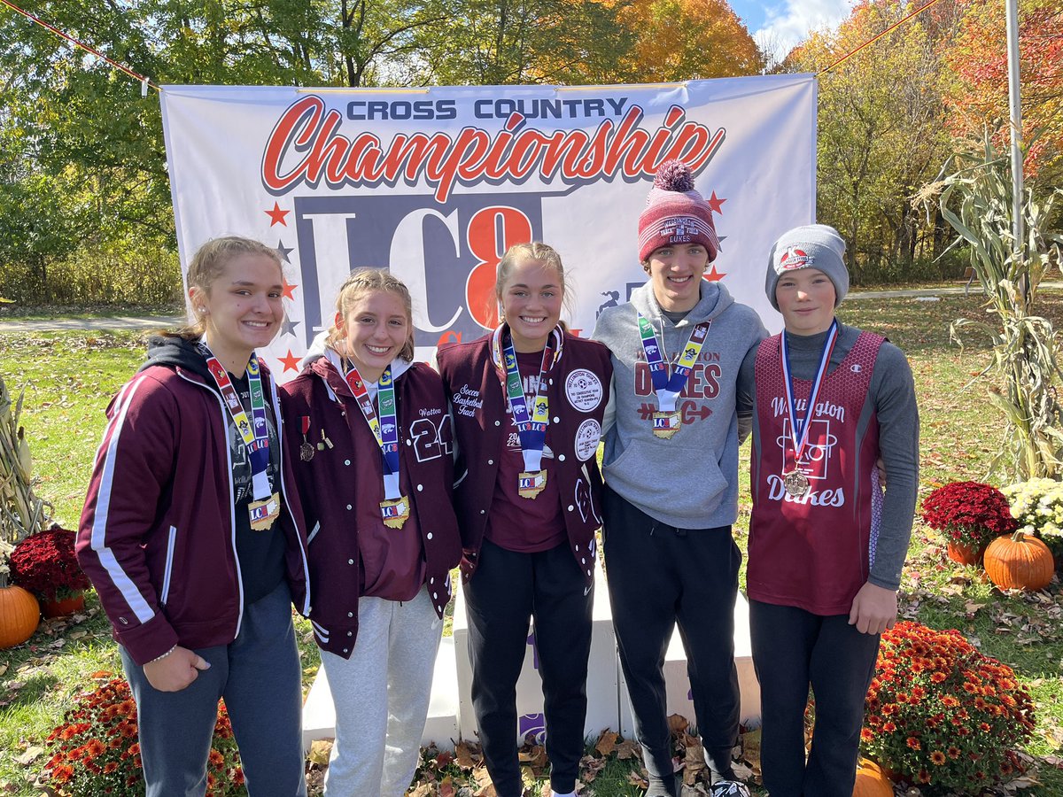 ‼️14 of our 18 runners PR’ed today at the LC8 conference meet!!‼️And to add to that awesomeness-Congrats to Nick who placed 4th in the JH race, Joe (1st team), Taylor and Hope (2nd team) and a HUGE shout out to Bella for her decisive 2nd place finish!! Next up-districts!