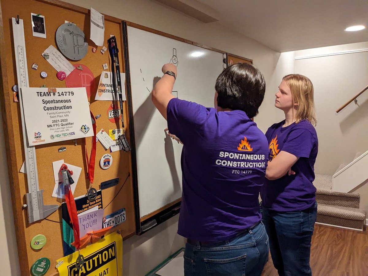 HQ’s been pretty busy with this season’s challenge. Many great ideas are brewing and we can’t wait to put them together!
#mnftc #ftc #robotics #firsttechchallenge