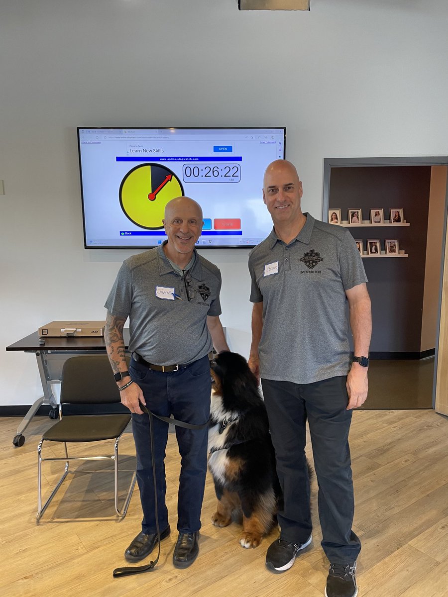 CpsMegs's tweet photo. This training couldn’t of come at a better time given the events that have happened in the last month. Thankful to learn from the best leaders in ⁦@BootsOTGround⁩ who have lived experience on trauma and resiliency. Also, how cute is Tucker ?! 🐶💙 https://t.co/HE3bWb9vbI